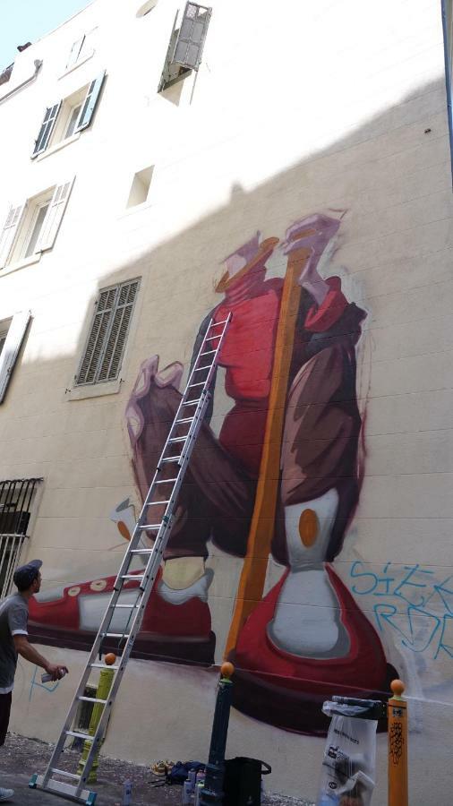 La Plaine Cours Julien: Creative Quarter Private Room Marseille Exterior photo